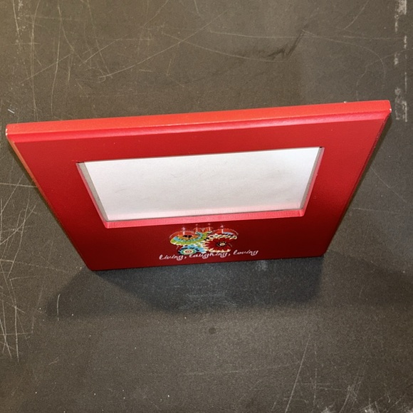 ‘Living, Laughing, Loving’ Red Picture Frame - Picture 5 of 6